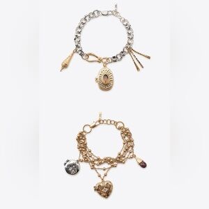 Zara Pack of 2 Bracelets With Box Charm